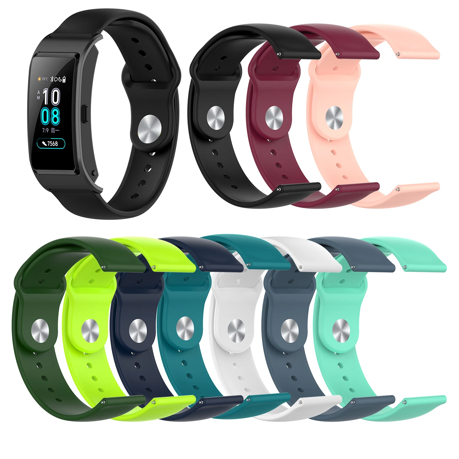 Универсальный ремешок для часов 18 мм Huawei B5/S1 Fitness Watche Band Fossil Q Gen4 Venture Huawwei honor 1