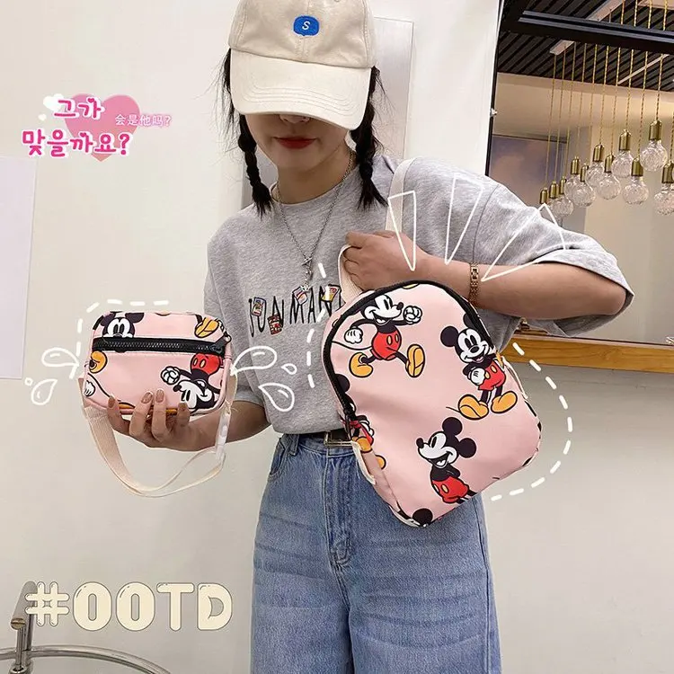 2 в 1 Съемный Микки Маус рюкзак детских весенних прогулок Легкий Рюкзак