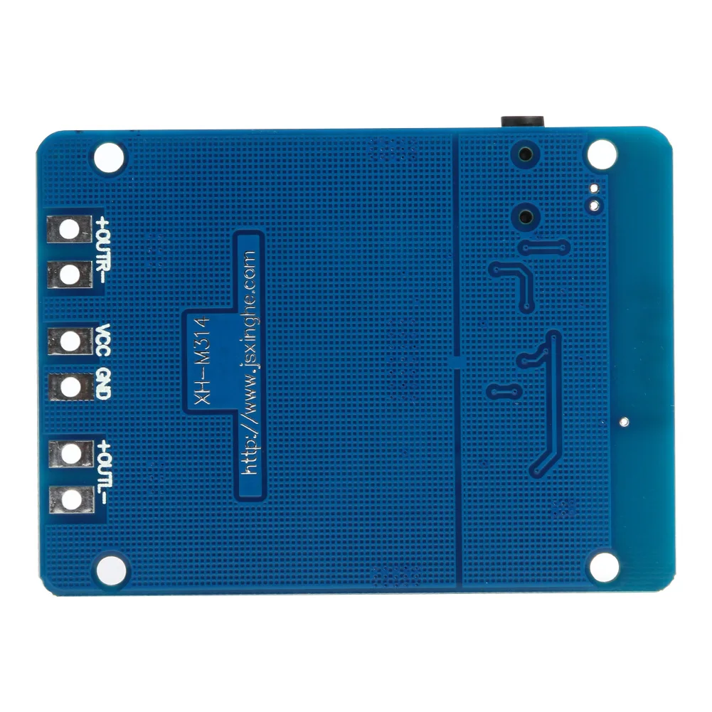 XH-M314 2-канальный Bluetooth-совместимый цифровой усилитель плата 2x45 Вт TPA3118 AUX аудио