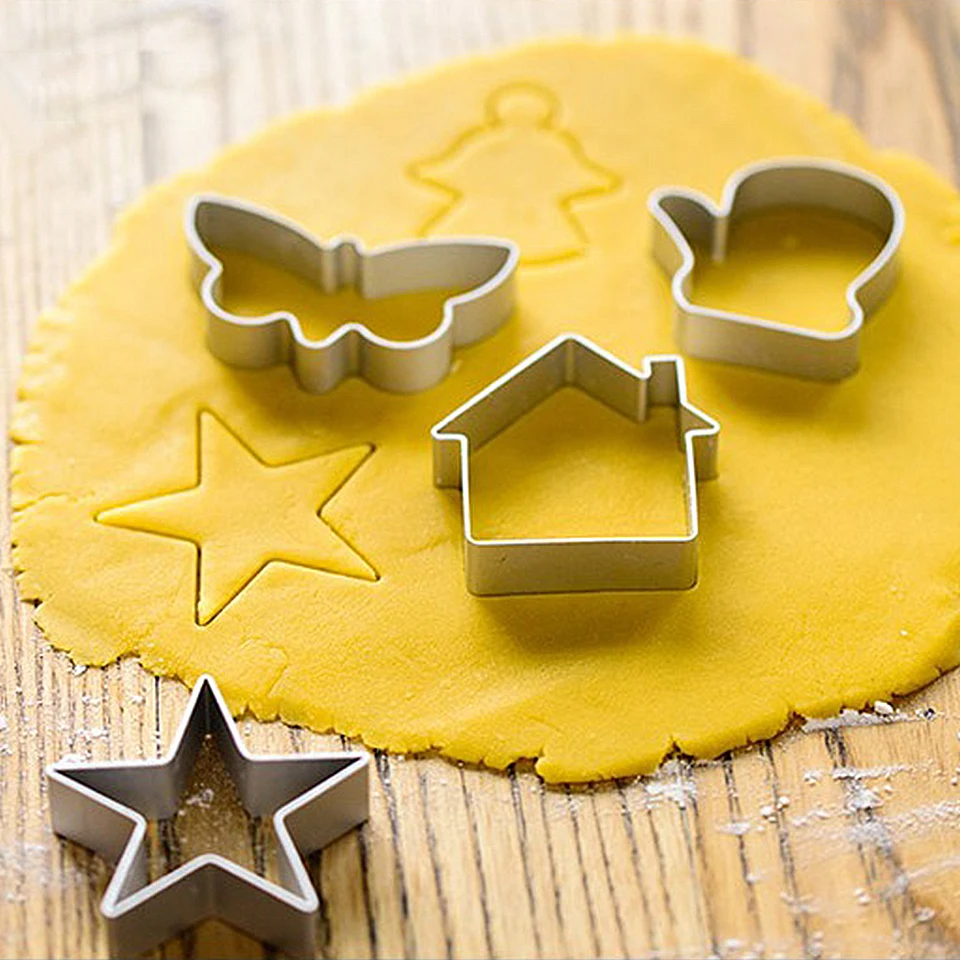 6 шт. Милая карусель фоторезак из металла самодельная форма для печенья торта