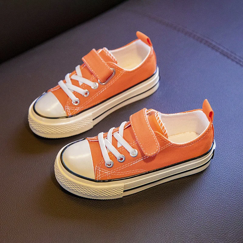 

Children Casual Shoes Kids Sneakers Candy Color Soft Stretch Fabric Breathable Slip-on Sports Shoes For Boys Girls Fashion Hot