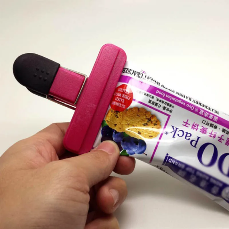 

Plastic Food Sealing Bags Clip Fresh Moisture-proof Snack Potato Chips Postcard Sealing Clips Household Kitchen Gadgets Items