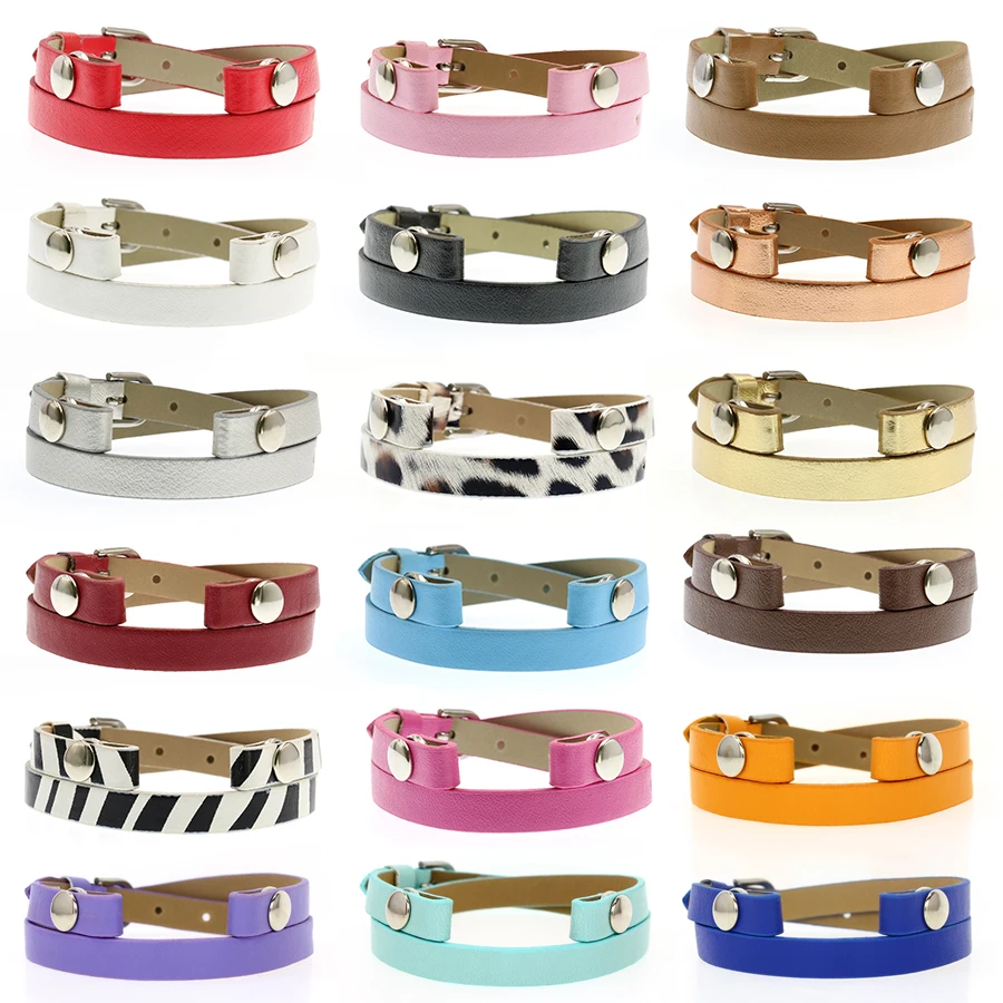 Браслет из искусственной кожи Ювелирная фурнитура для браслета с диффузором