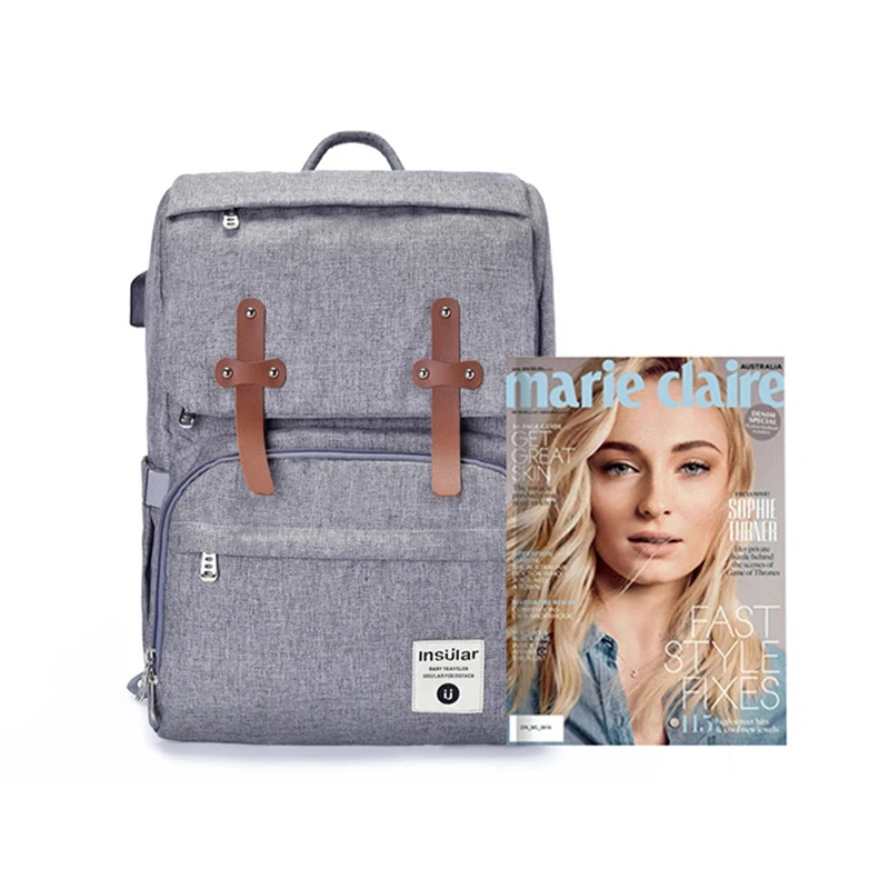 

Mummy Maternity Bag for Baby Stuff Travel Nappy Changing Stroller Bag