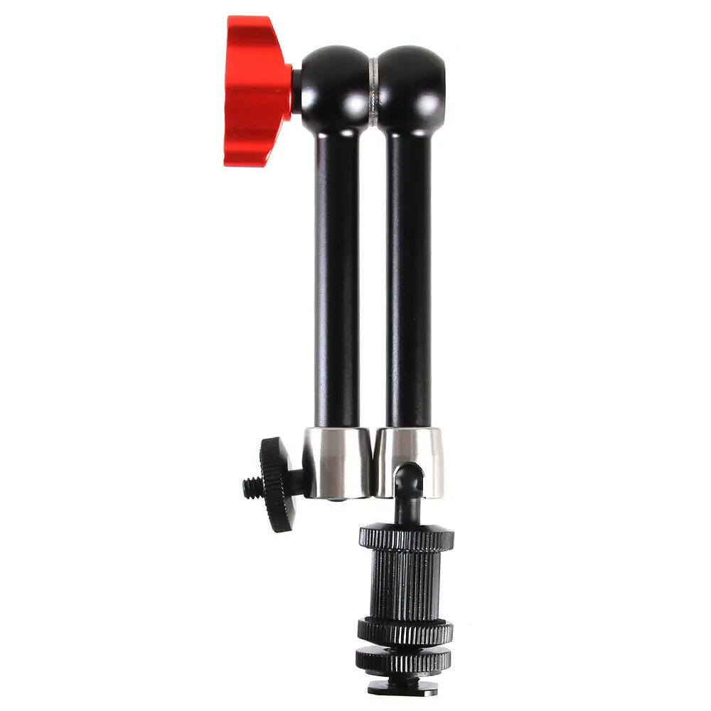 11‘’ Sainless Steel Articulating Magic Extension Arm for Camera LED Monitor Cage Mic Light | Электроника