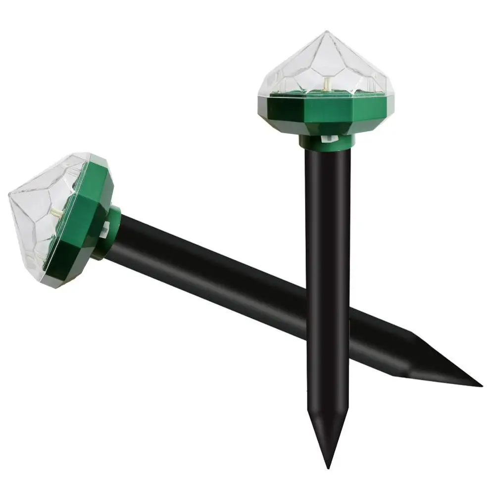 

Solar Light 1.2V 80MA Yard Garden Animal Garden Light Eco Friendly 400-800HZ) Rodent Control Gopher Electronic Insect Outdoor