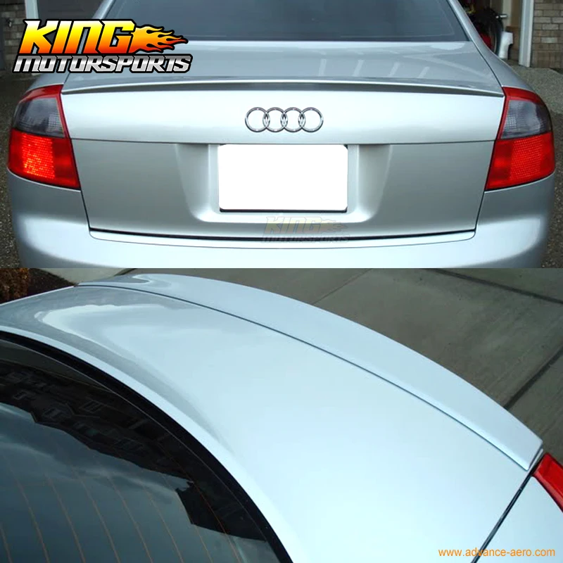 Подходит для 2002 2005 Audi A4 B6 Sedan Abt Style # Ly7G окрашенный спойлер багажника|spoiler audi a4 b6|spoiler