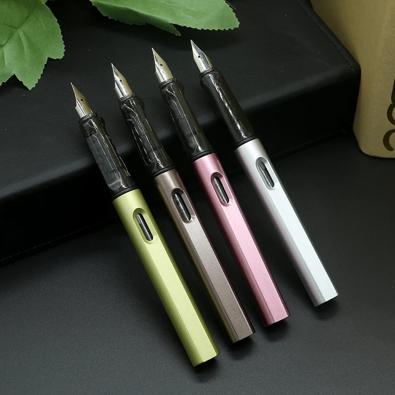 

luxury quality New Listing Fashion Various colors student Office Fountain Pen School stationery Supplies ink pens