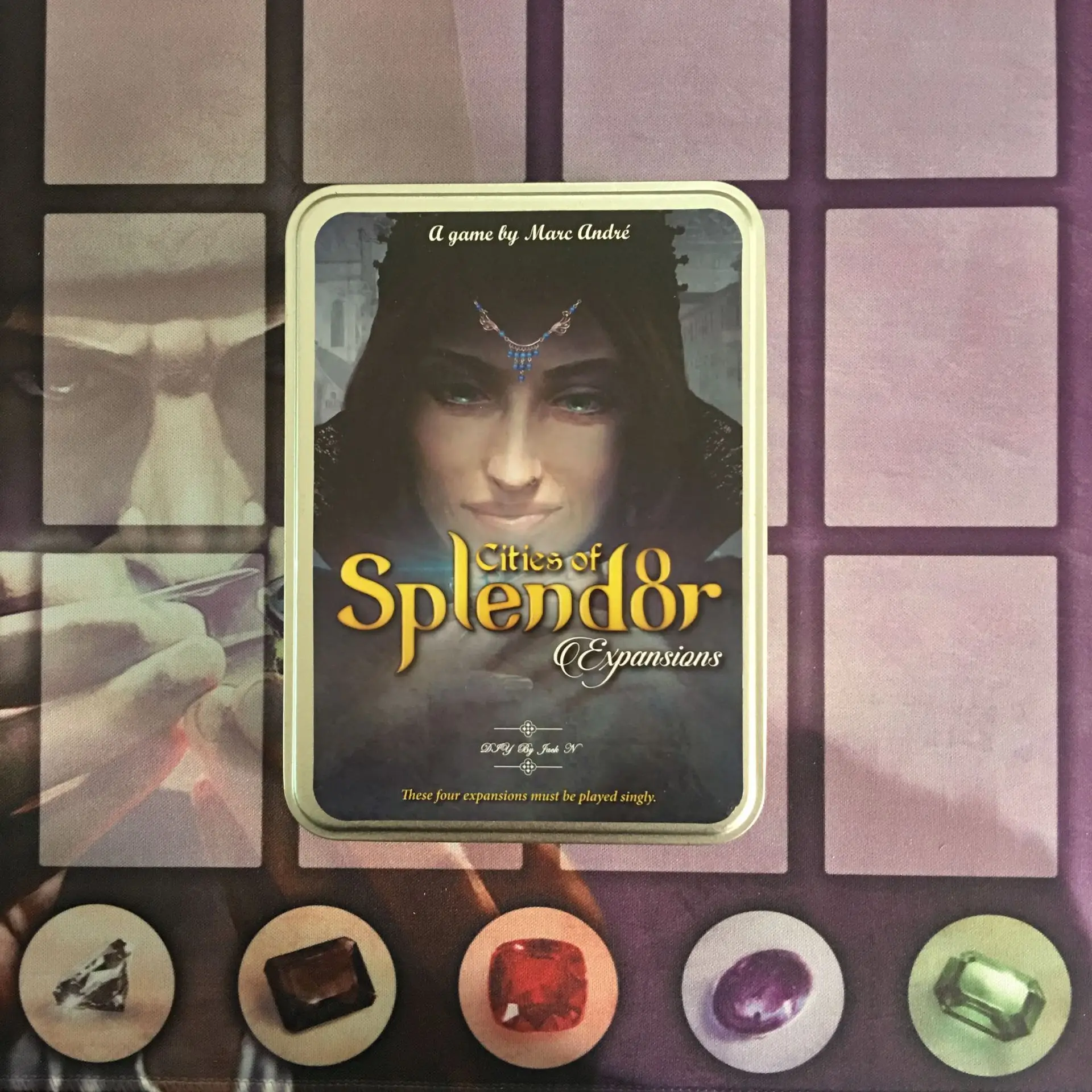 

English version of splendor gem businessman chess board game party chess board game