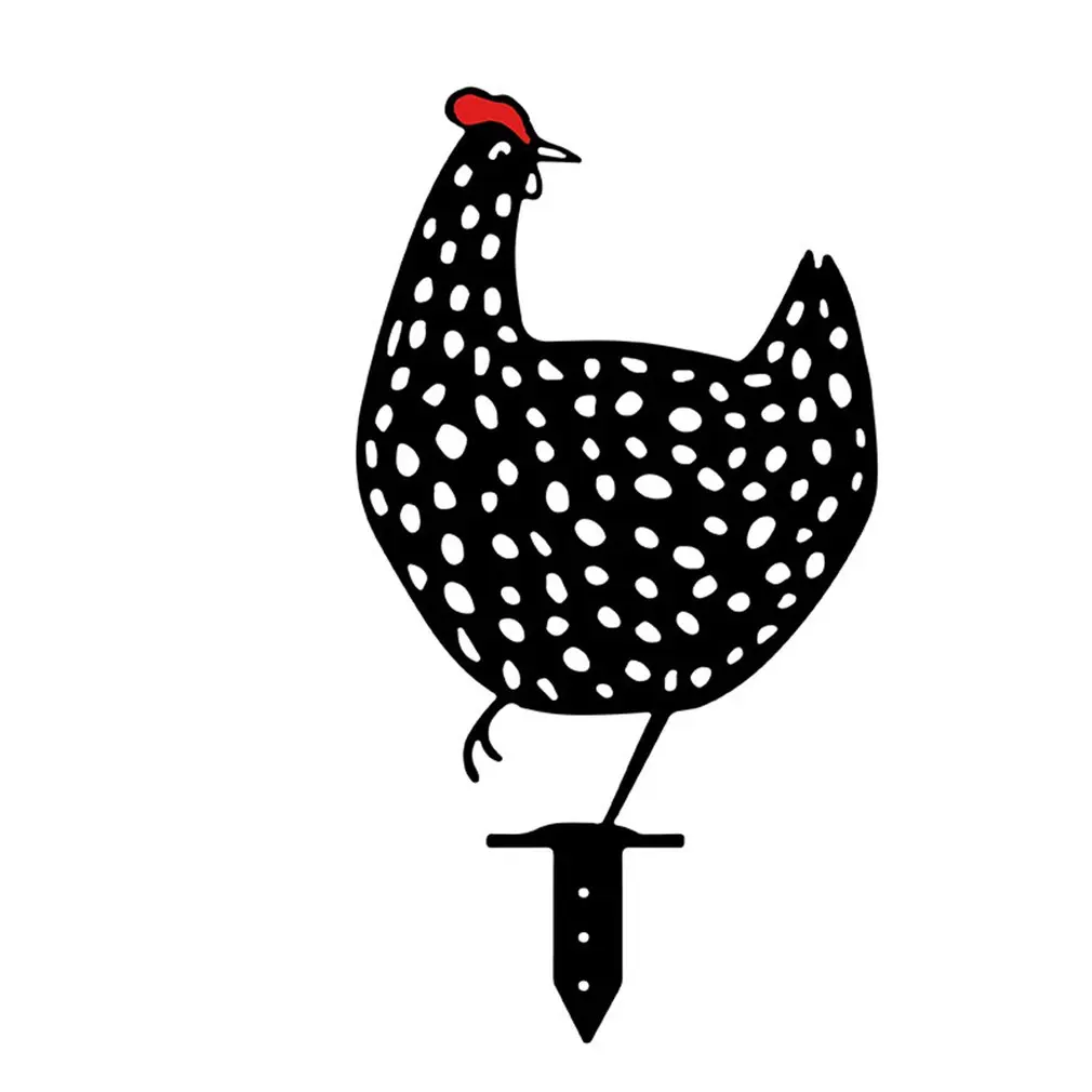 

Большие садовые украшения, куриный двор, искусство, садовый задний двор, стопки для газона, металлические декоративные стопки для куриного ...