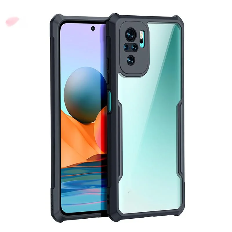 

mobile phone shell transparent anti-theft, for redmi note 10 pro, 10s shell