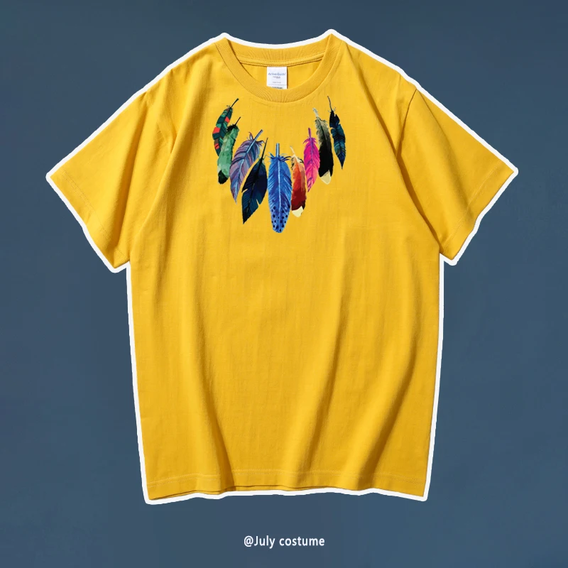 

Men's Short-sleeved Printed T-shirt 2021 Summer New O-neck Breathable Casual Top