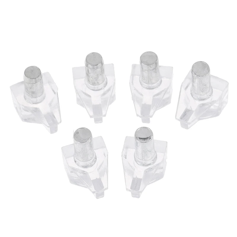 

20Pcs Shelf Studs Pegs with Metal Pin Shelves Support Seperator Fixed Bracket