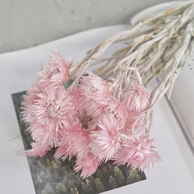 

1pcs Eternal flower multi color bridal headdress DIY material car gift luxury home decoration party dry flower wreath