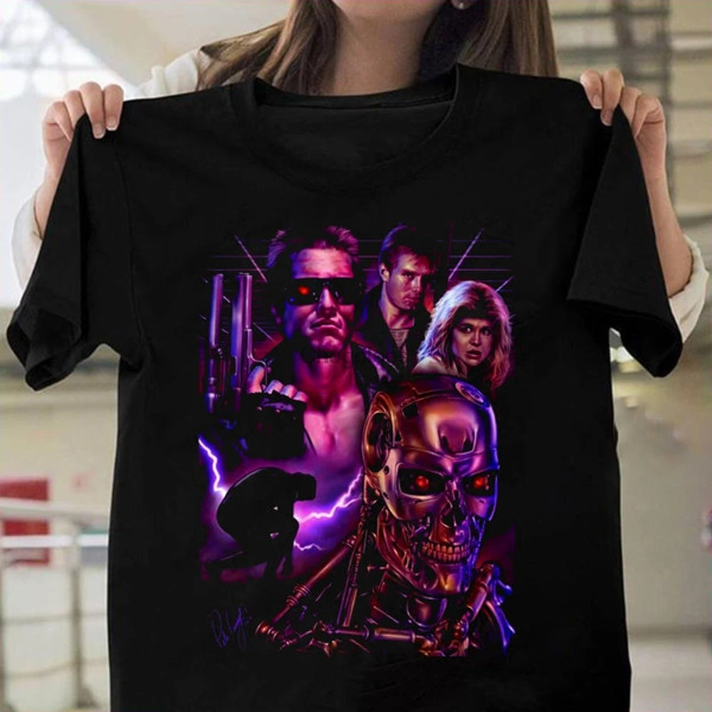Футболка Terminator Арнольд Шварценеггер из фильма футболка Terminatortee scifi фильм
