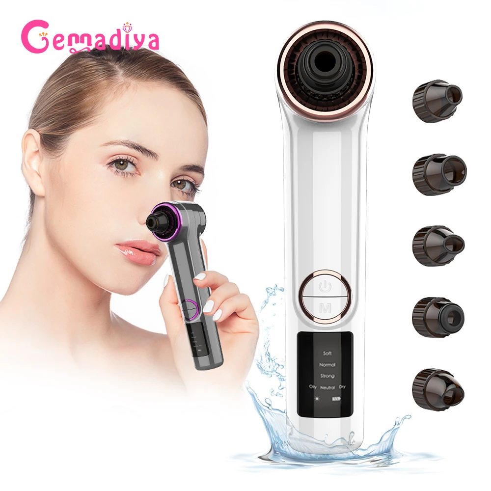 

Facial Blackhead Remover Vacuum Acne Cleaner Deep Pore Cleansing Pimples Squeeze Acne Remover Electric Blackhead Face Care Tools