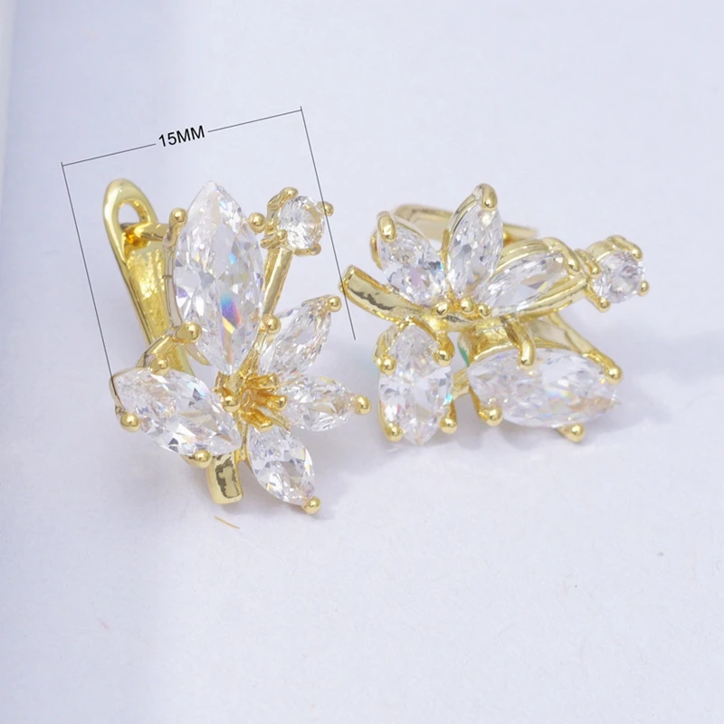 0166 Micro Pave AAA циркониевые Стразы, круглые серьги-кольца для женщин и девушек, подарок, позолоченные серьги, модные ювелирные изделия, сережки - Окраска металла: 0166