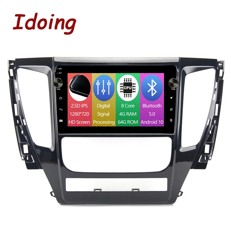 Idoing 9 &quotАвтомобильный радио мультимедиа видео стерео плеер для MITSUBISHI PAJERO Sport 3