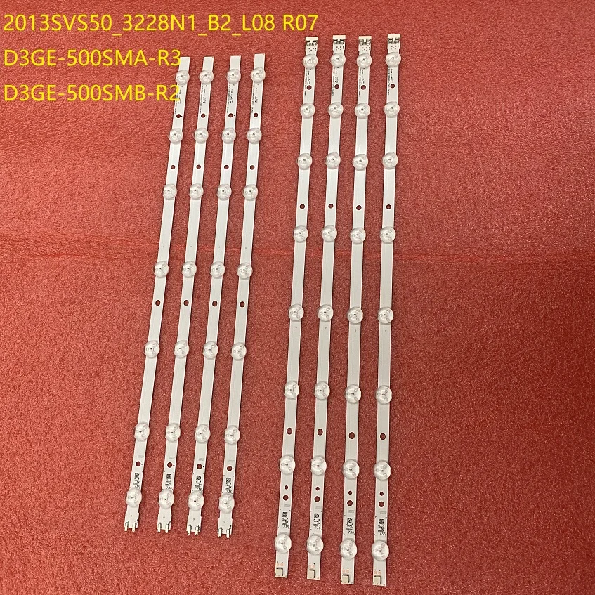 8 шт. светодиодная подсветка для Samsung UN50J6200 UN50H6201 UN50H5203 UN50EH5000 UN50EH5300 UN50H6203 UN50FH5030