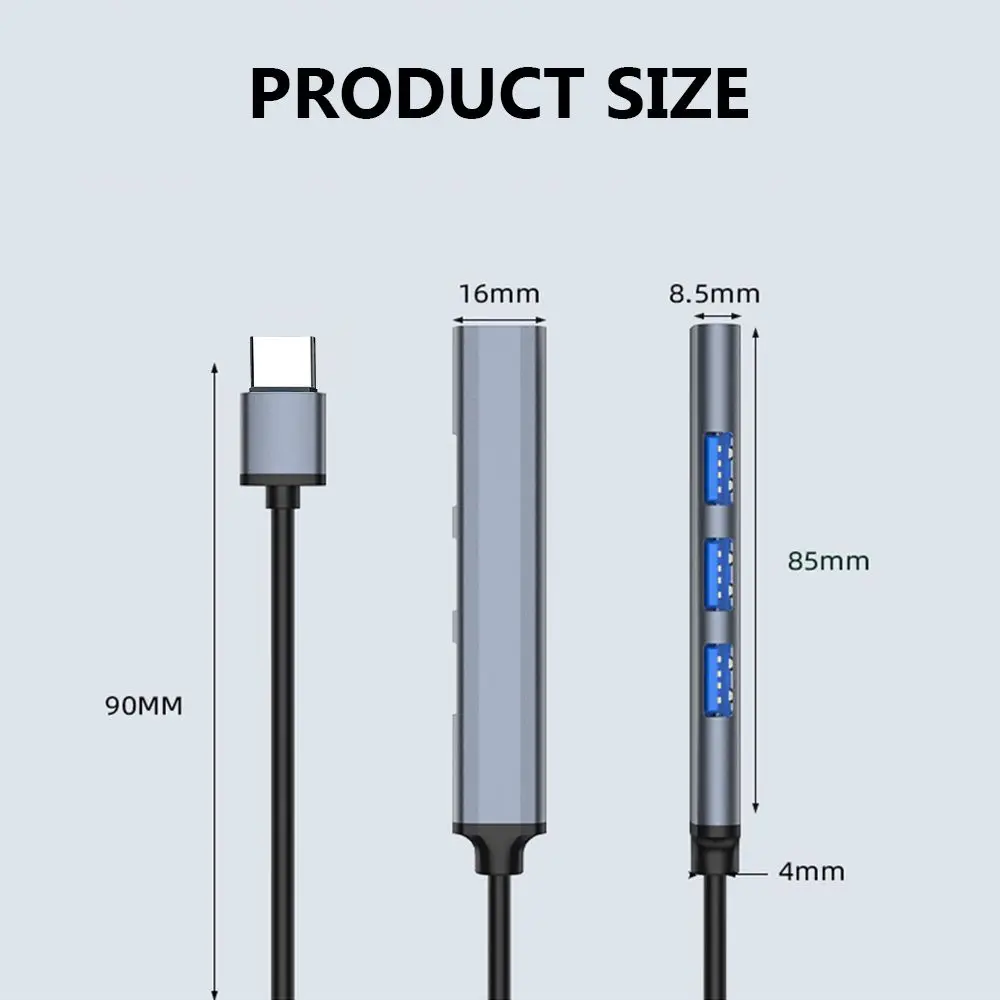 Разветвитель-расширитель USB Type-C на 30 4 порта | Компьютеры и офис