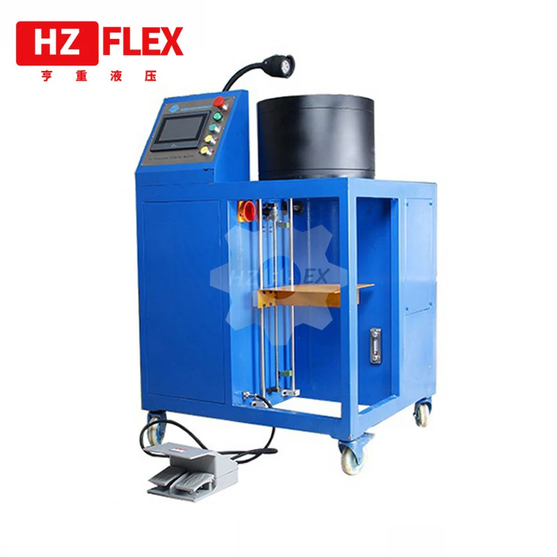 

170 mm air suspension crimping machine with 10 sets of dies