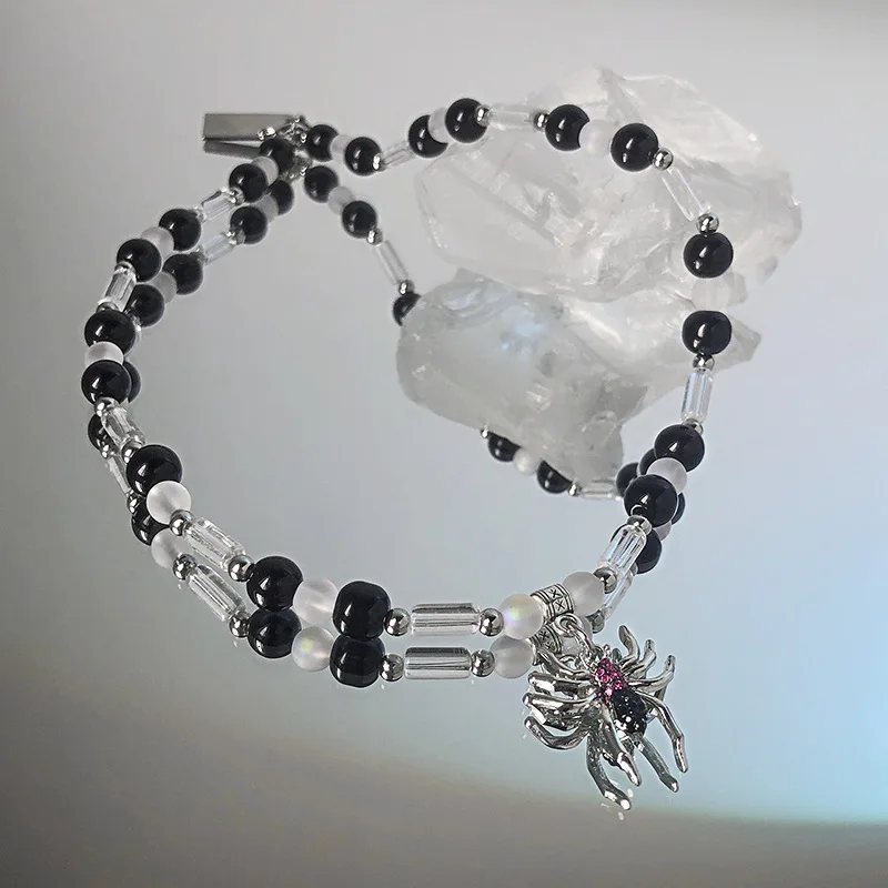 Женская цепочка с подвеской в виде паука китайском стиле