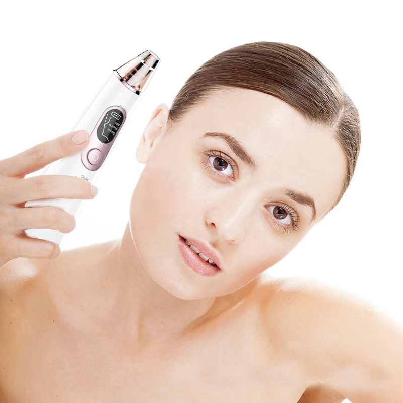 Electric Blackhead Remover Household Beauty Cleansing Device Vacuum Suction Acne Removal Deep Pore Cleaner Face Skin Care Tools | Красота и