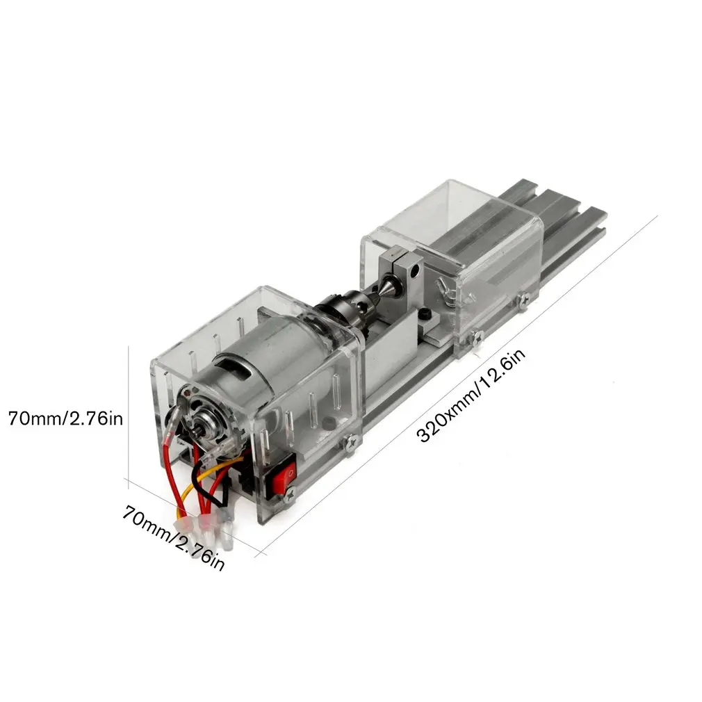 DC12-24V 100 Вт мини токарный станок с бусинами полированный станок деревообрабатывающий токарный станок с мощностью резец токарный станок по дереву EU/US Plug