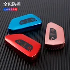 Новый мягкий ТПУ чехол для автомобильного ключа дистанционного управления с полным покрытием чехол для Volkswagen VW Golf 8 Mk8 2020 Skoda 3 кнопки автомобильные смарт-аксессуары автомобильный кошелек