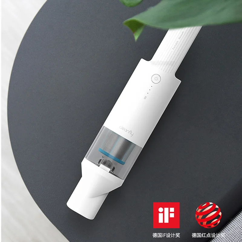 Новинка XIAOMI MIJIA Cleanfly Портативный Ручной пылесос 2 для дома беспроводной мини пылеуловитель сильный Циклон всасывания