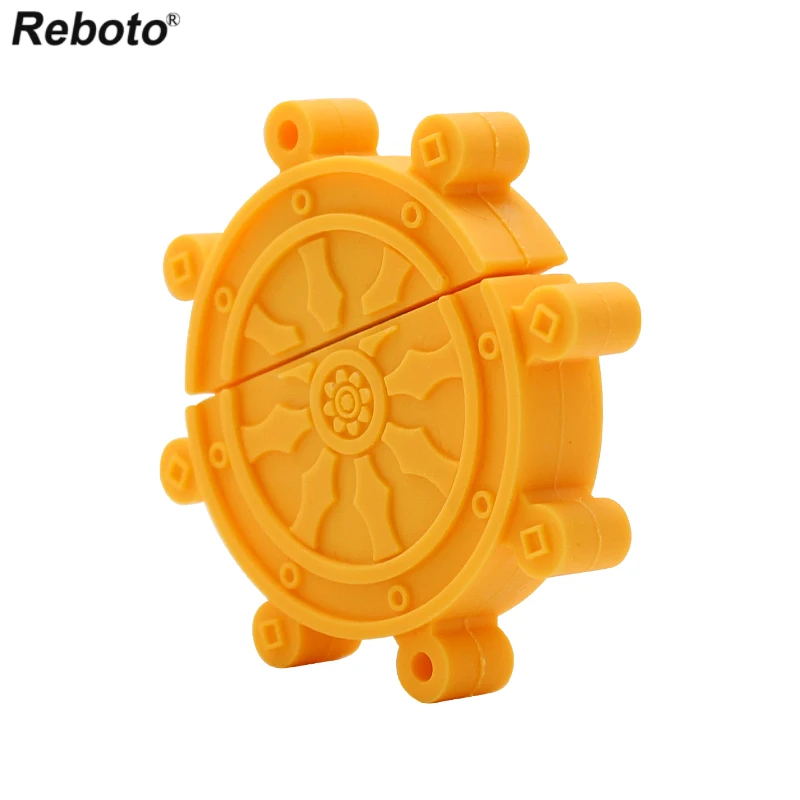 Мультяшный USB-накопитель штурвал для электропилы кораблей 64 ГБ 32 16 8 4 Гб памяти |