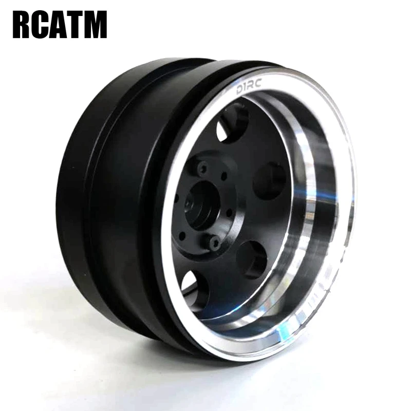 2 шт. CNC металлический сплав дюйма обод колеса Beadlock для 1/10 RC Гусеничный автомобиль