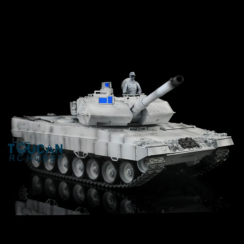 

CS 1/16 индивидуальный 3889 Leopard2A6 радиоуправляемая модель танка Ver2 с металлическим шасси, пластиковый верхний корпус T3, фотовспышка