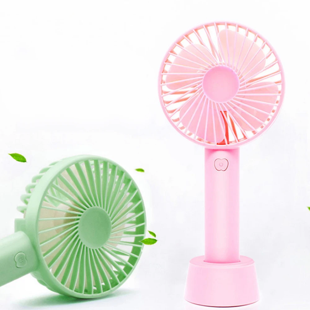 Мини Портативный складной электрический охлаждающий вентилятор с питанием от USB