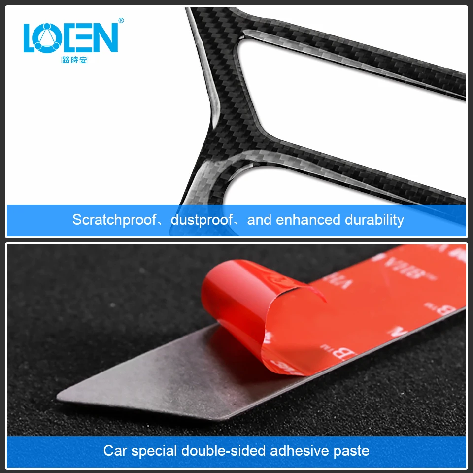 Для Ford Mustang углеродное волокно кондиционер воздуха с центральным управлением CD