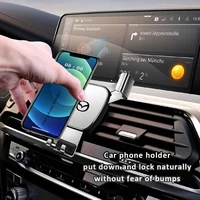 car mount mobile phone holder car air vent clip stand phone gps support for mazda atenza axela 5 6 323 rx8 cx6 cx 5 cx4 mx3 mx5