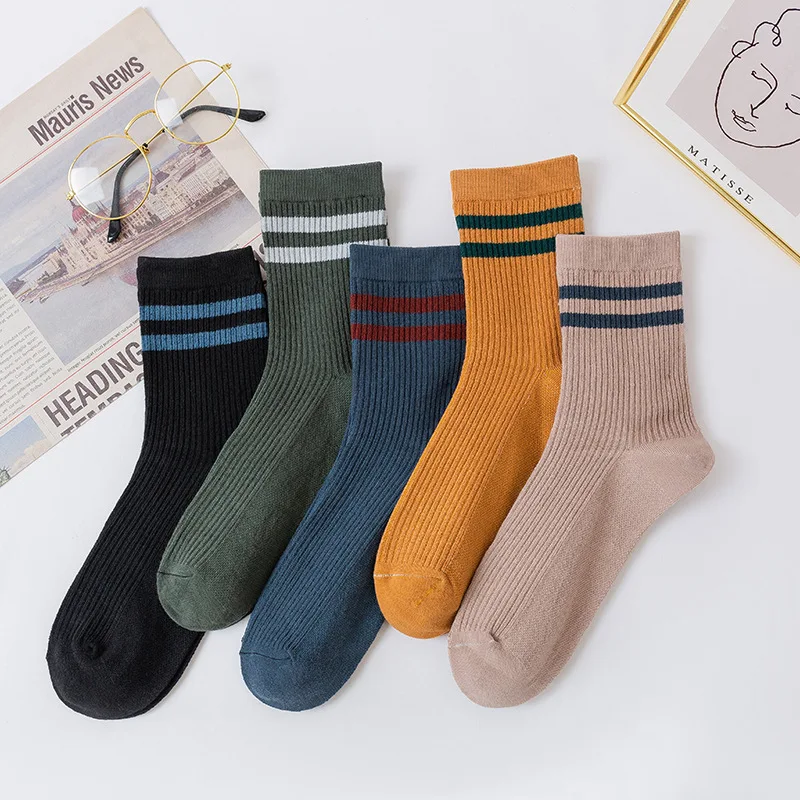 20pcs=10Pairs New Style Black Business Men Socks Warm Winter Cotton Socking Sport Running Quick Drying Long Sock for Dropship