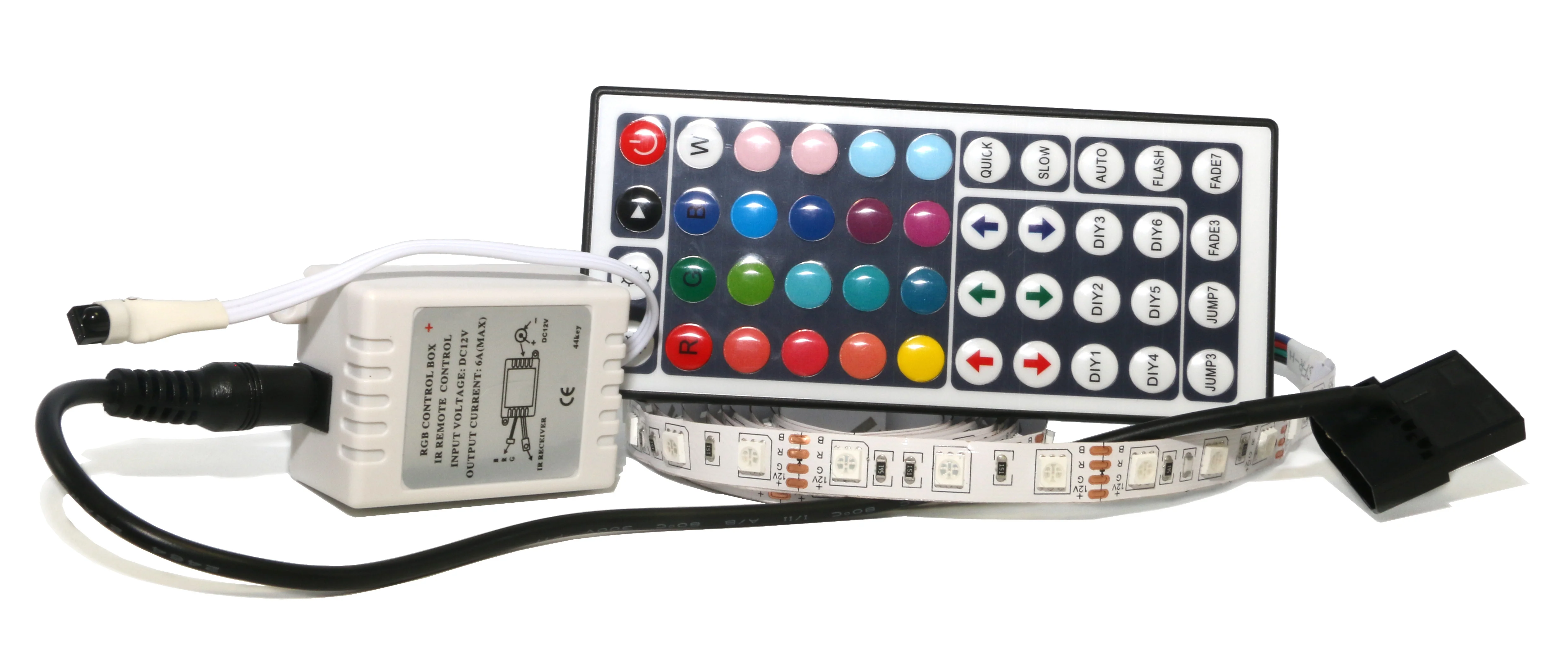 Чехол для компьютера, клейкая лента, светильник 5050 SMD, гибкая светодиодная лента 12В, ПК, фоновый светильник, красный, желтый, зеленый, RGB, 12 цветов