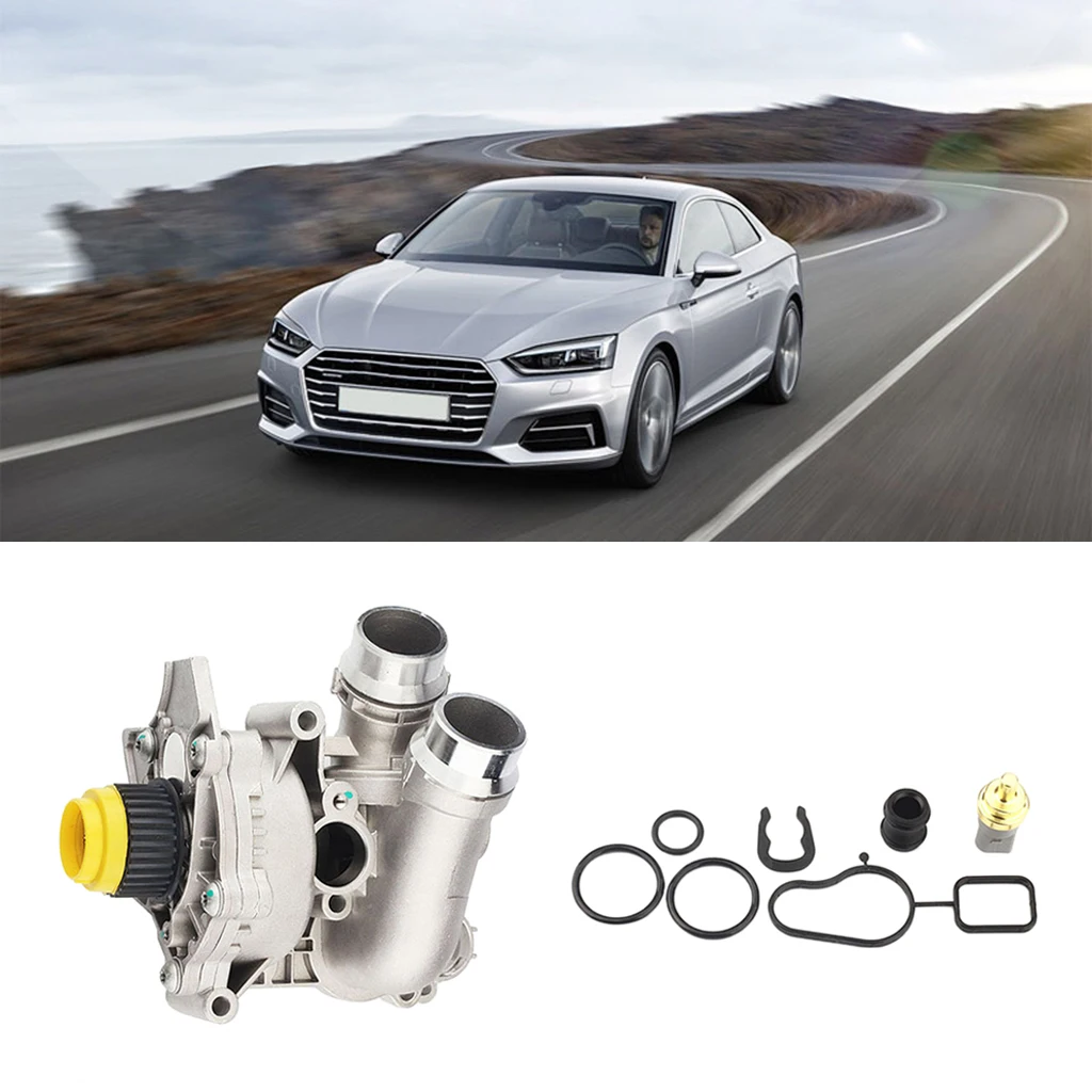 

Water Pump with Temperature Sensor Assembly Fit for Audi A3 A4 06H121026AE 06H121026AM 06H121026AB 06H121026DD
