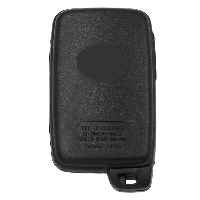 3 + 1 кнопка умный дистанционный ключ чехол Брелок 4 кнопки для Toyota Avalon Camry Highlander RAV4