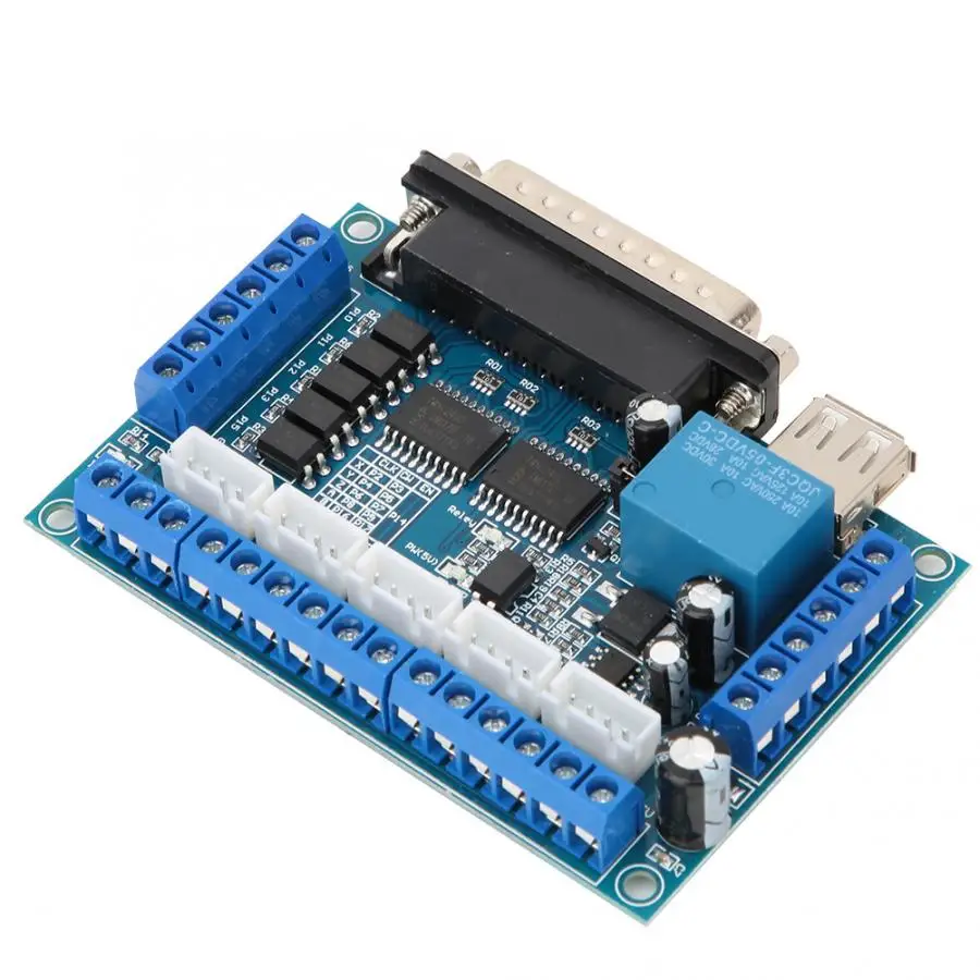 Драйвер шагового двигателя 12 24 В постоянного тока MACH3 гравировальный станок