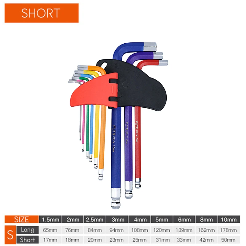 

Набор гаечных ключей LUCHSHIY Hex Key 1.5-10 мм