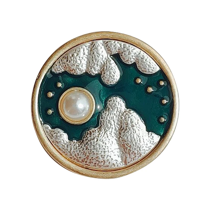 

Fengyun-sun Enamel Palace Badge Brooch Coat Coat Accessories Kshmir2020 Ancient Chinese Men and Women Lovers Pin Buckle Metal