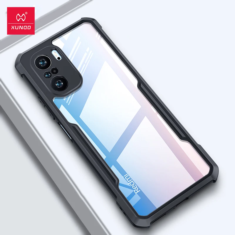 

For Xiaomi Redmi K40 Pro Xundd Shockproof Case Transparent With Airbag Technology Bumper Protective Soft Back For Redmi K40 Pro