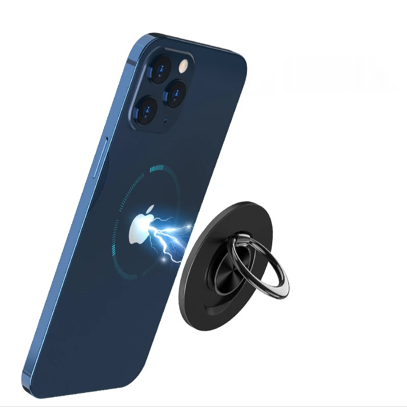 

Portable Magnet Stand Holder Finger Ring Bracket for IPhone 13 12 Pro Max Mobile Phone Ring Stand Desktop Mobile Phone Holder