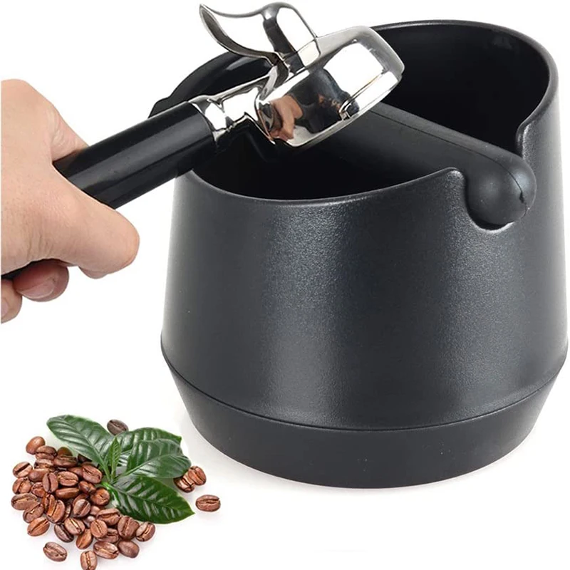 Кофе молоть коробка стук и кофе тампер для эспрессо машина амортизатор бар