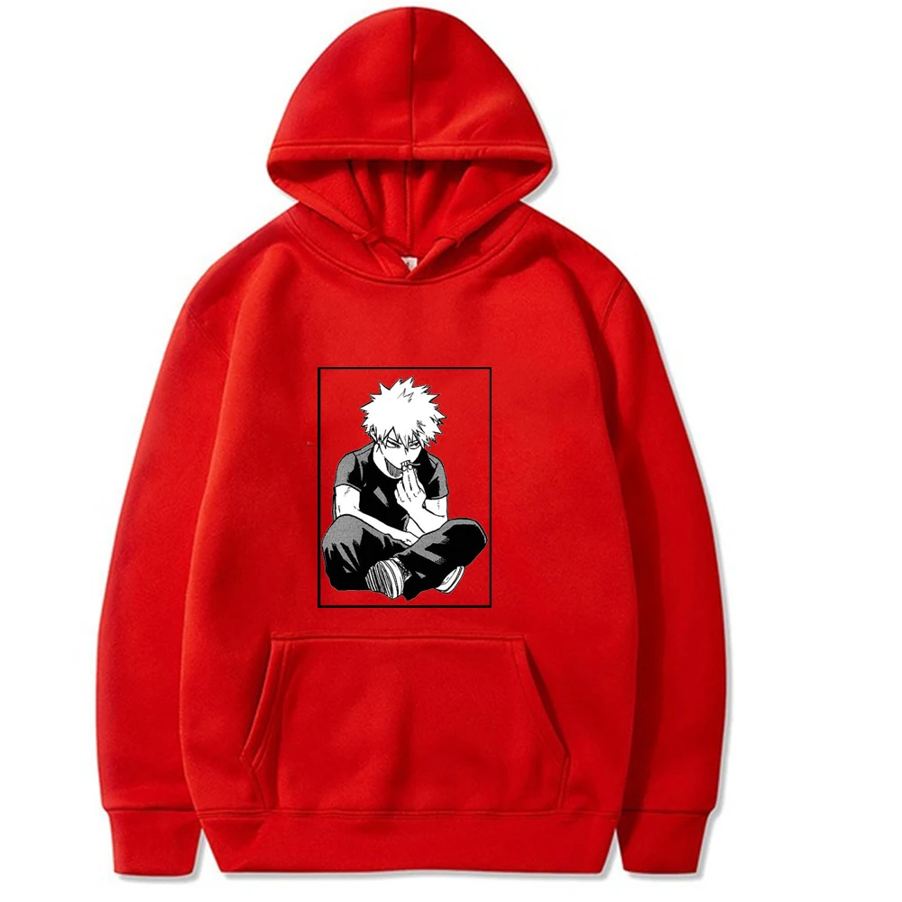 

My Hero Academia Fashion Animation Hoodies Pullovers Tops Unisex Clothes