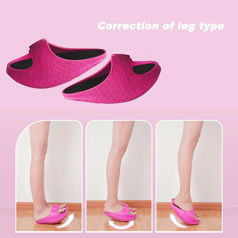 8 Colors Women's 2021 New Body-Shaping Rocking Slippers Slimming Leg Beauty Foot Hip Thin Yoga Massage Lose-Weight Sandals
