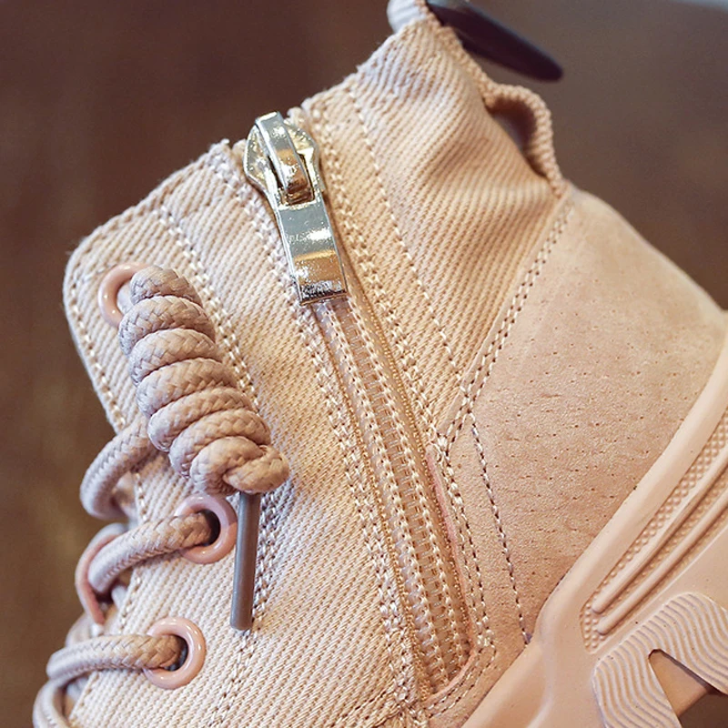 Новые осенние детские ботильоны Обувь из натуральной кожи для маленьких девочек