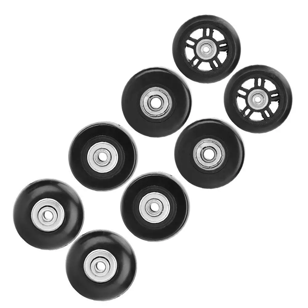 2 шт. резиновые чемодан колеса замена AxlesRepair OD 42/46/70 мм колеса подшипники и валы Путешествия Открытый Инструменты